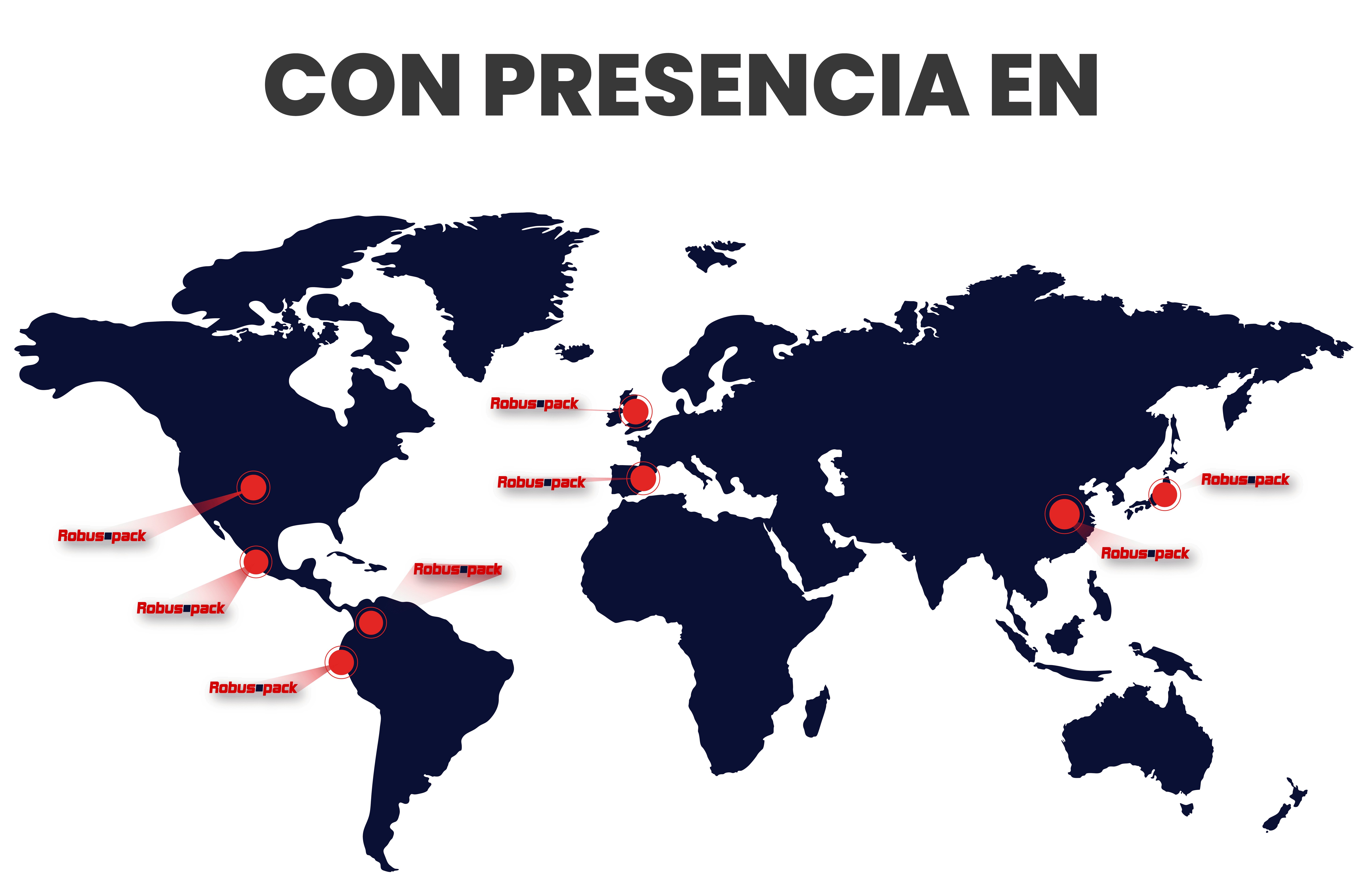 Mapa de presencia Robuspack